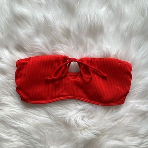 Hollister bikini tube top